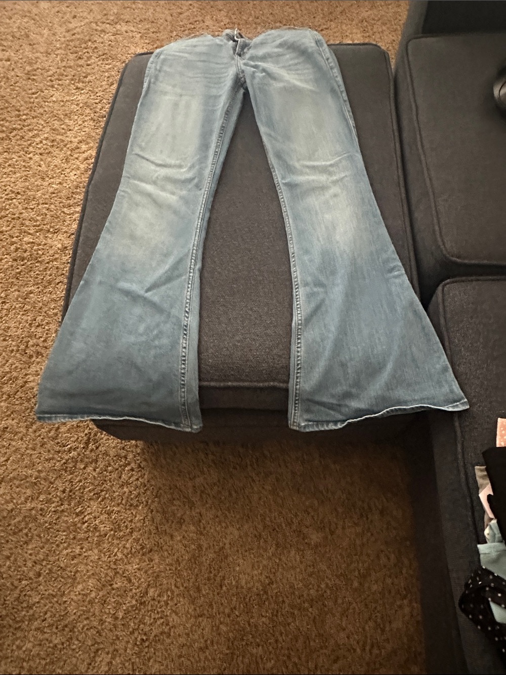 Hollister Light Blue Flare Jeans